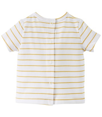 "JUNGLE" DUNGAREES + STRIPED T-SHIRT Sucre Orge