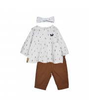 TUNIQUE PANTALON BANDEAU POMME Sucre Orge