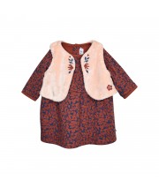 ROBE GILET S/S MCHES PEGGIE Sucre Orge