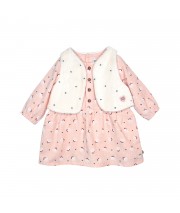 ROBE GILET S/S MCHES PAMELA Sucre Orge