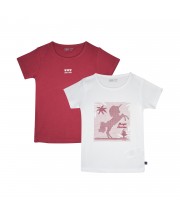 LOT DE 2 TSHIRTS PRIMAROSA Sucre Orge
