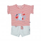 BABY TEE SHIRT SHORTS GLORIA