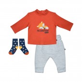 BABY TSHIRT TROUSERS SOCKS IRWIN