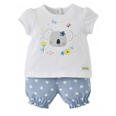 BABY GIRL "KOALA" SHORTS + T-SHIRT