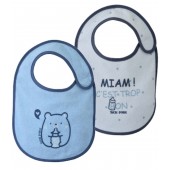 ANICET SET OF 2 BIBS