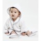 WHITE BATH ROBE + MULES Sucre Orge