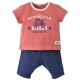 BABY SHORTS + T-SHIRT "BIKERS" Sucre Orge
