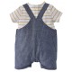 "JUNGLE" DUNGAREES + STRIPED T-SHIRT Sucre Orge